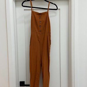 Linen Blend Jumpsuit
